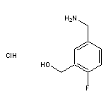 [5-(aminomethyl)-2-fluorophenyl]methanol hydrochloride