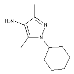 1-cyclohexyl-3,5-dimethyl-1H-pyrazol-4-amine