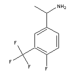 1-[4-Fluoro-3-(trifluoromethyl)phenyl]ethanamine