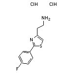 2-[2-(4-fluorophenyl)-1,3-thiazol-4-yl]ethan-1-amine dihydrochloride