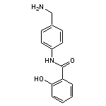 N-[4-(aminomethyl)phenyl]-2-hydroxybenzamide