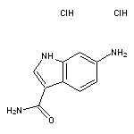 6-amino-1H-indole-3-carboxamide dihydrochloride