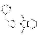 2-(1-benzyl-1H-pyrazol-4-yl)-2,3-dihydro-1H-isoindole-1,3-dione