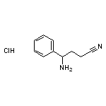 4-amino-4-phenylbutanenitrile hydrochloride