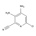 3,4-diamino-6-chloropyridine-2-carbonitrile