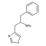 1-phenyl-3-(1,3-thiazol-4-yl)propan-2-amine