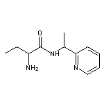 2-amino-N-[1-(pyridin-2-yl)ethyl]butanamide