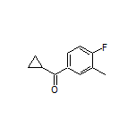 cyclopropyl(4-fluoro-3-methylphenyl)methanone