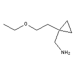 [1-(2-ethoxyethyl)cyclopropyl]methanamine