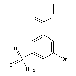 methyl 3-bromo-5-sulfamoylbenzoate