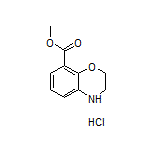 Methyl 3,4-Dihydro-2H-benzo[b][1,4]oxazine-8-carboxylate Hydrochloride