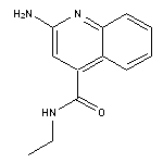 2-amino-N-ethylquinoline-4-carboxamide