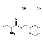 2-amino-N-methyl-N-(pyridin-2-ylmethyl)butanamide dihydrochloride