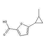 5-(2-methylcyclopropyl)furan-2-carboxylic acid