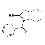 3-benzoyl-4H,5H,7H-thieno[2,3-c]thiopyran-2-amine