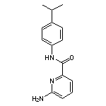 6-amino-N-[4-(propan-2-yl)phenyl]pyridine-2-carboxamide