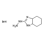 2-hydrazinyl-3a,4,5,6,7,7a-hexahydro-1H-1,3-benzodiazole hydrobromide