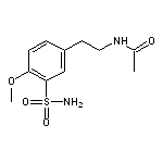 N-[2-(4-methoxy-3-sulfamoylphenyl)ethyl]acetamide