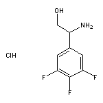 2-amino-2-(3,4,5-trifluorophenyl)ethan-1-ol hydrochloride