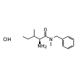 (2S)-2-amino-N-benzyl-N,3-dimethylpentanamide hydrochloride