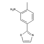 2-methyl-5-(1,3-oxazol-2-yl)aniline