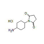 1-(4-Aminocyclohexyl)pyrrolidine-2,5-dione Hydrochloride