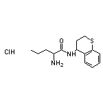 2-amino-N-(3,4-dihydro-2H-1-benzothiopyran-4-yl)pentanamide hydrochloride