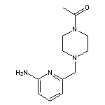 1-{4-[(6-aminopyridin-2-yl)methyl]piperazin-1-yl}ethan-1-one