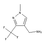 [1-methyl-3-(trifluoromethyl)-1H-pyrazol-4-yl]methanamine