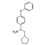 2-cyclopentyl-1-(4-phenoxyphenyl)ethan-1-amine