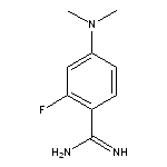 4-(dimethylamino)-2-fluorobenzene-1-carboximidamide