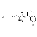 2-amino-N-(6-chloro-3,4-dihydro-2H-1-benzothiopyran-4-yl)pentanamide hydrochloride