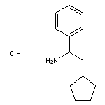 2-cyclopentyl-1-phenylethan-1-amine hydrochloride