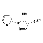 5-amino-1-(1,3-thiazol-2-yl)-1H-pyrazole-4-carbonitrile