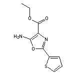 ethyl 5-amino-2-(thiophen-2-yl)-1,3-oxazole-4-carboxylate