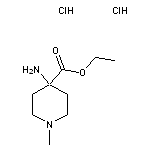 ethyl 4-amino-1-methylpiperidine-4-carboxylate dihydrochloride