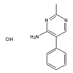 2-methyl-5-phenylpyrimidin-4-amine hydrochloride