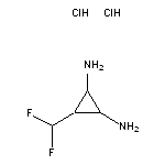 2-amino-3-(difluoromethyl)cyclopropylamine dihydrochloride