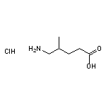 5-amino-4-methylpentanoic acid hydrochloride