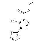 ethyl 5-amino-1-(1,3-thiazol-2-yl)-1H-pyrazole-4-carboxylate