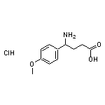 4-amino-4-(4-methoxyphenyl)butanoic acid hydrochloride