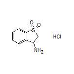 3-Amino-2,3-dihydrobenzo[b]thiophene 1,1-Dioxide Hydrochloride