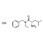 (2S)-2-amino-N-benzyl-N-ethyl-4-methylpentanamide hydrochloride