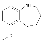 6-Methoxy-2,3,4,5-tetrahydro-1H-benzo[b]azepine