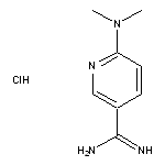 6-(dimethylamino)pyridine-3-carboximidamide hydrochloride