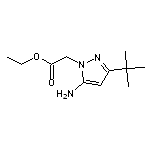 ethyl 2-(5-amino-3-tert-butyl-1H-pyrazol-1-yl)acetate