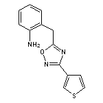 2-{[3-(thiophen-3-yl)-1,2,4-oxadiazol-5-yl]methyl}aniline