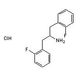 1,3-bis(2-fluorophenyl)propan-2-amine hydrochloride