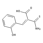 (2E)-2-(aminocarbonothioyl)-3-(2-hydroxyphenyl)acrylic acid