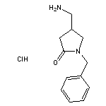 4-(aminomethyl)-1-benzylpyrrolidin-2-one hydrochloride